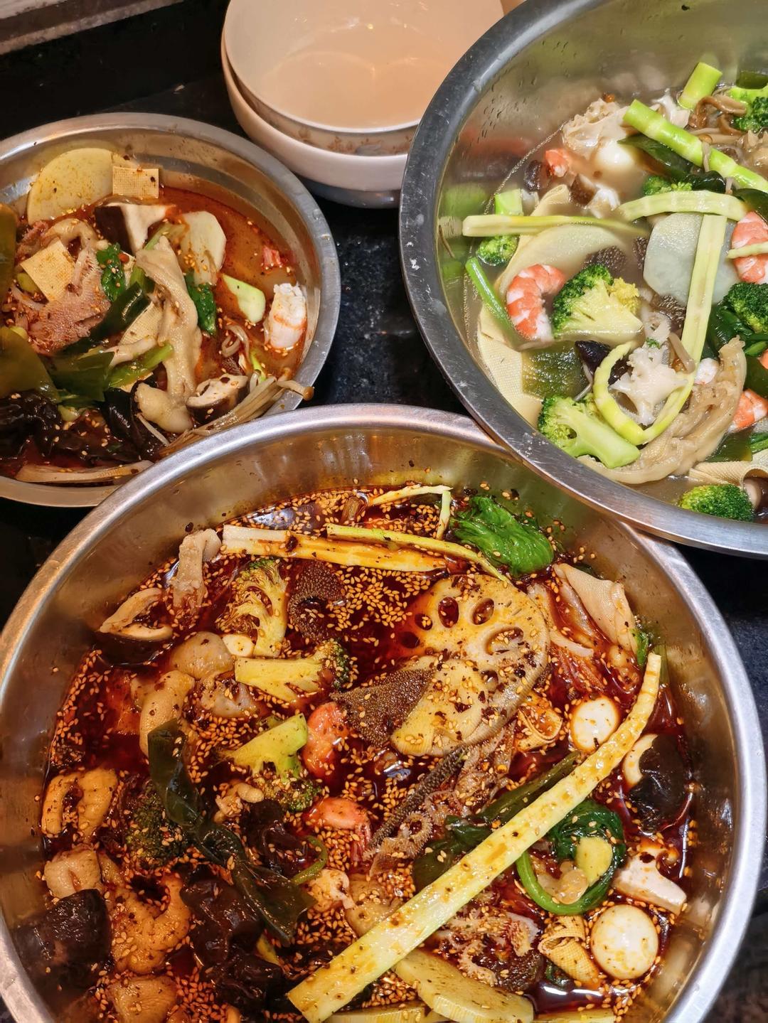 家庭版钵钵鸡~小鸡炖蘑菇