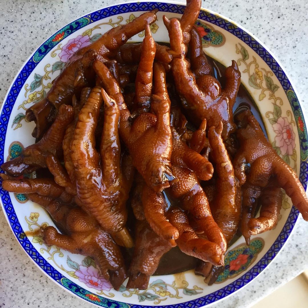 秘制红烧鸡爪