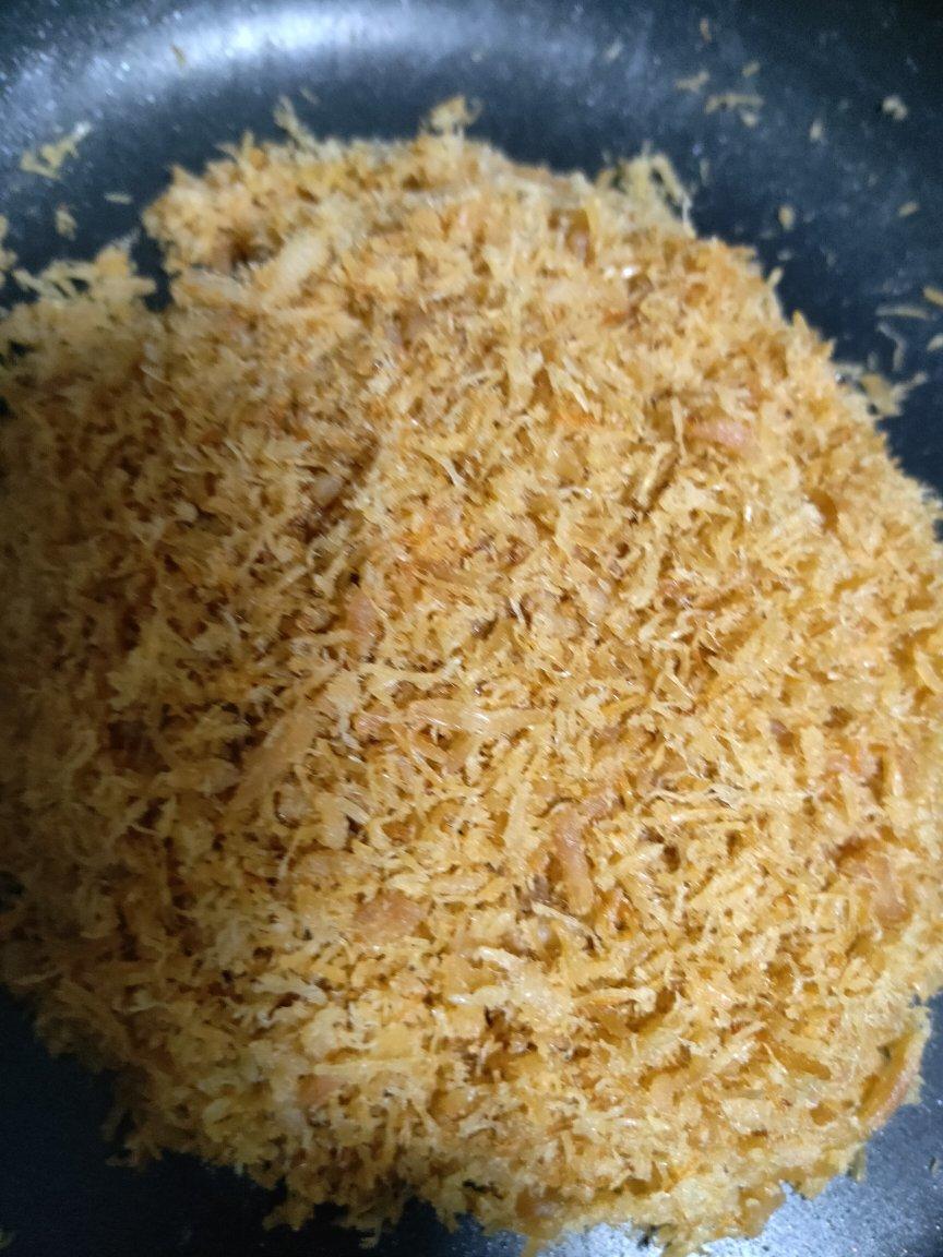 自制肉松（无需厨师机面包机，一个蛋抽轻松搞定）