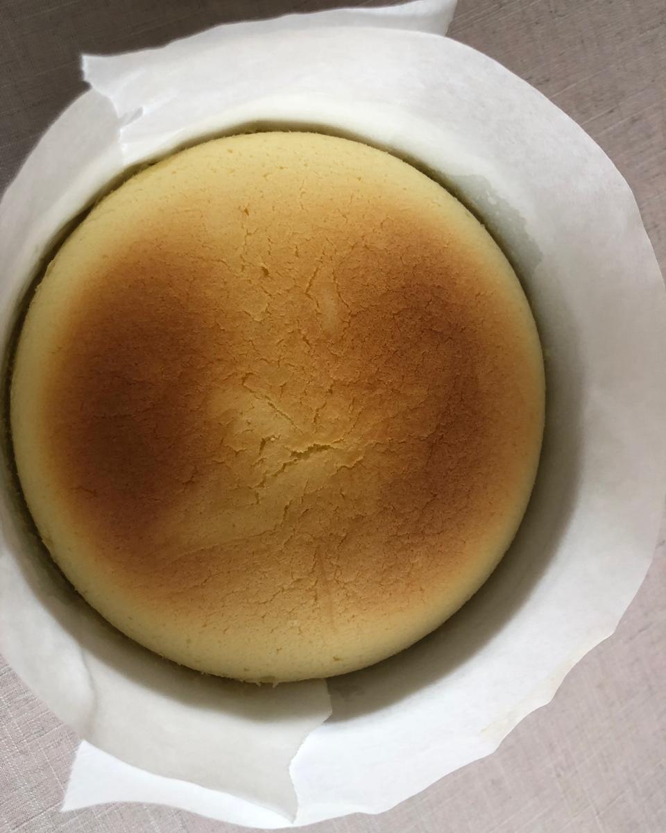 6寸轻芝士蛋糕(乳酪戚风蛋糕)