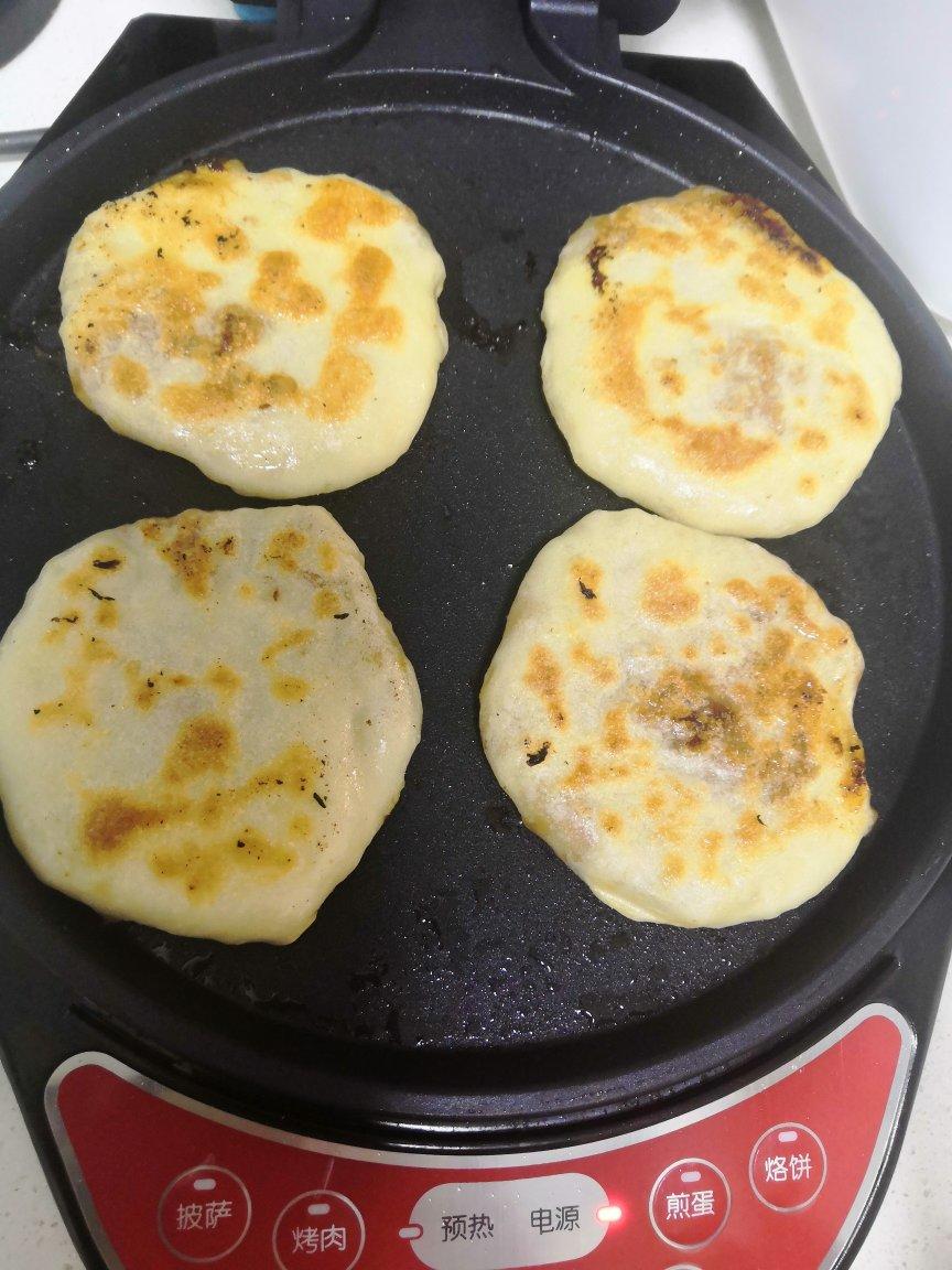 不用去早餐店的发面馅饼