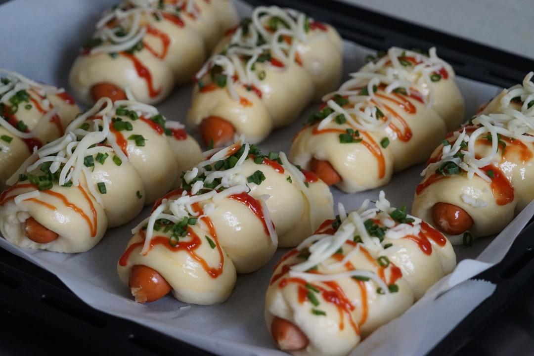 经典台式面包—火腿面包