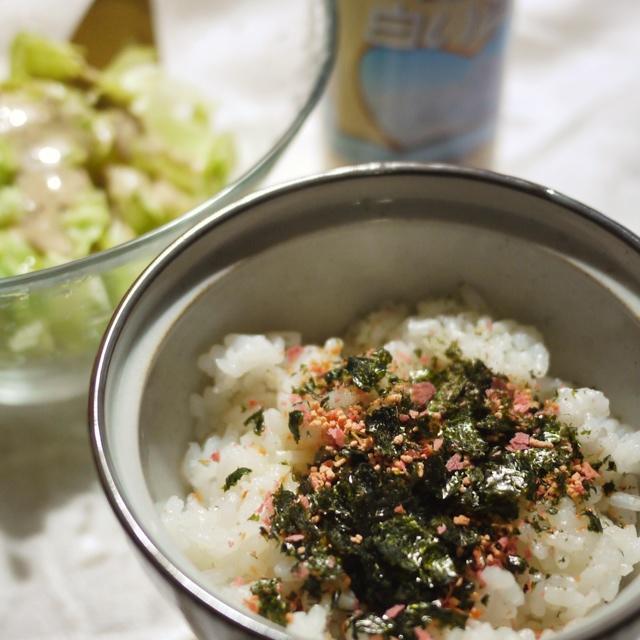 海苔香松拌饭