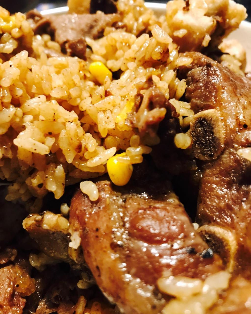 腊排骨焖饭