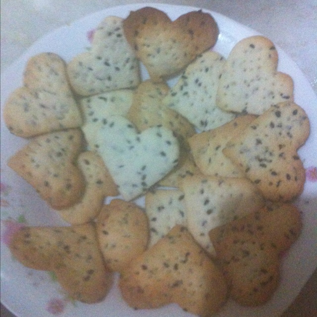 无蛋无奶芝麻饼干