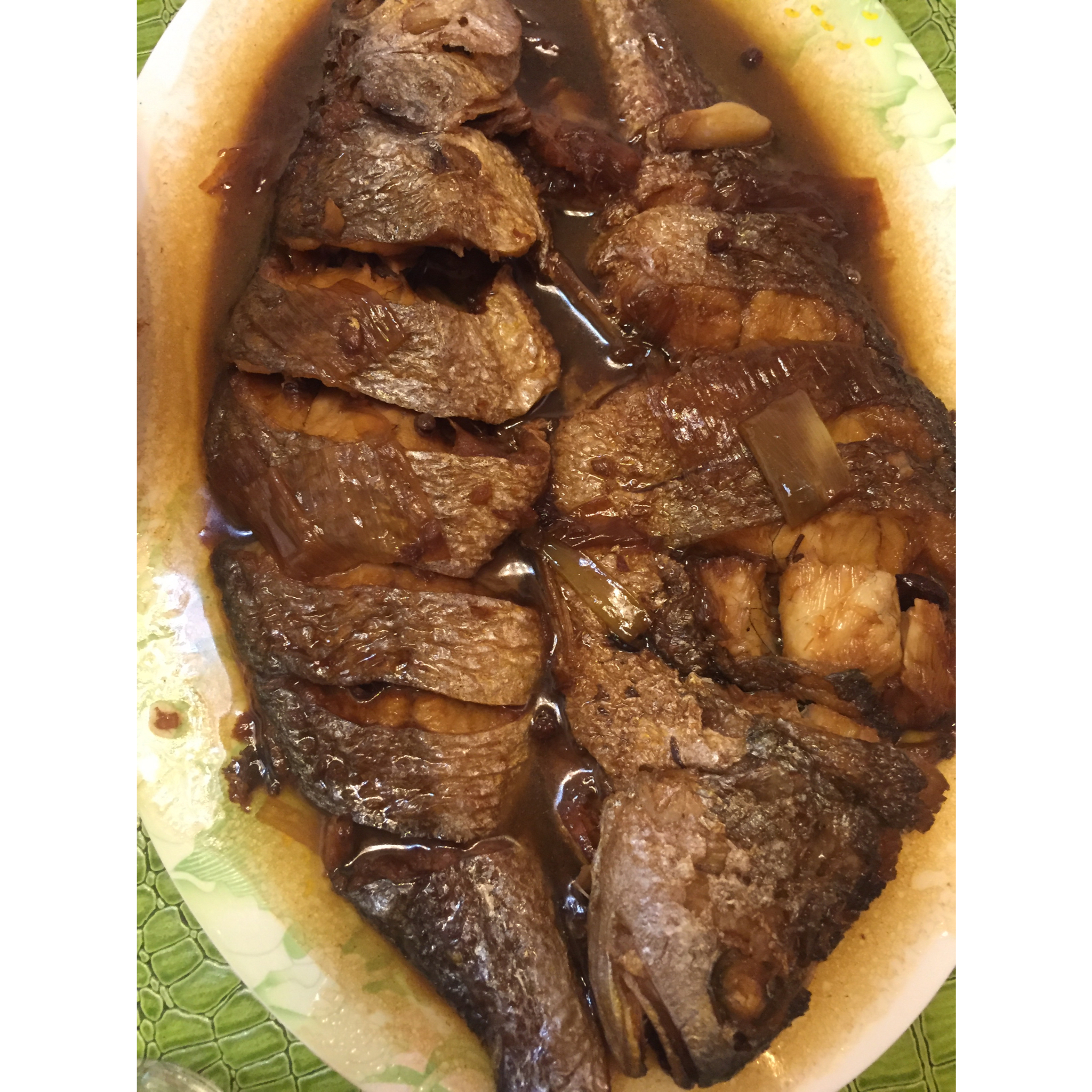 家常红烧鱼