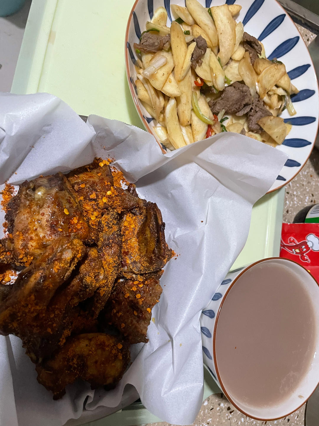 无油版空气炸锅“烤鸡架”