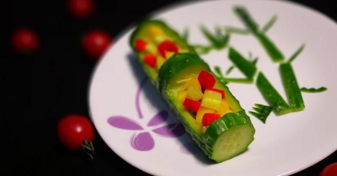 步步高升玉竹盅