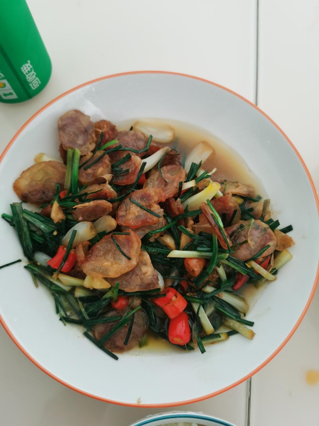 藠头炒腊肉