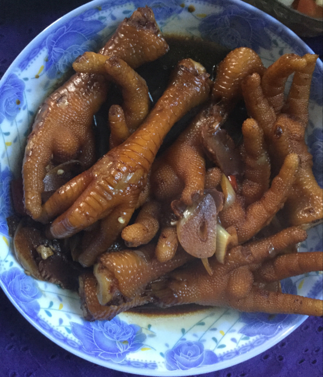 秘制红烧鸡爪
