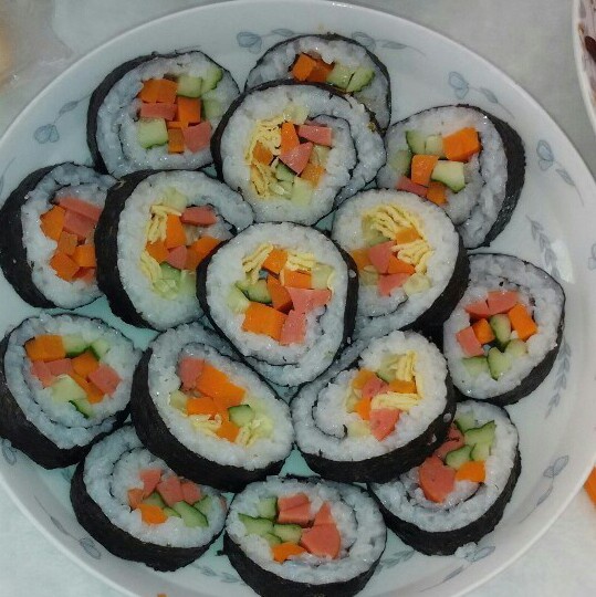 简单寿司/鸡蛋寿司/反转寿司/花样寿司/紫菜包饭