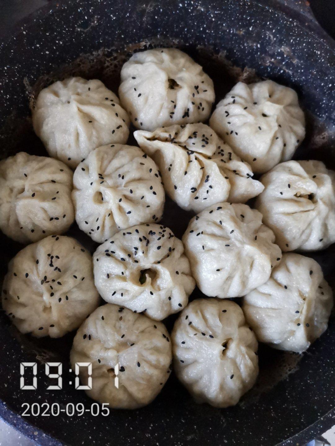 发面水煎包(河南正宗版本)