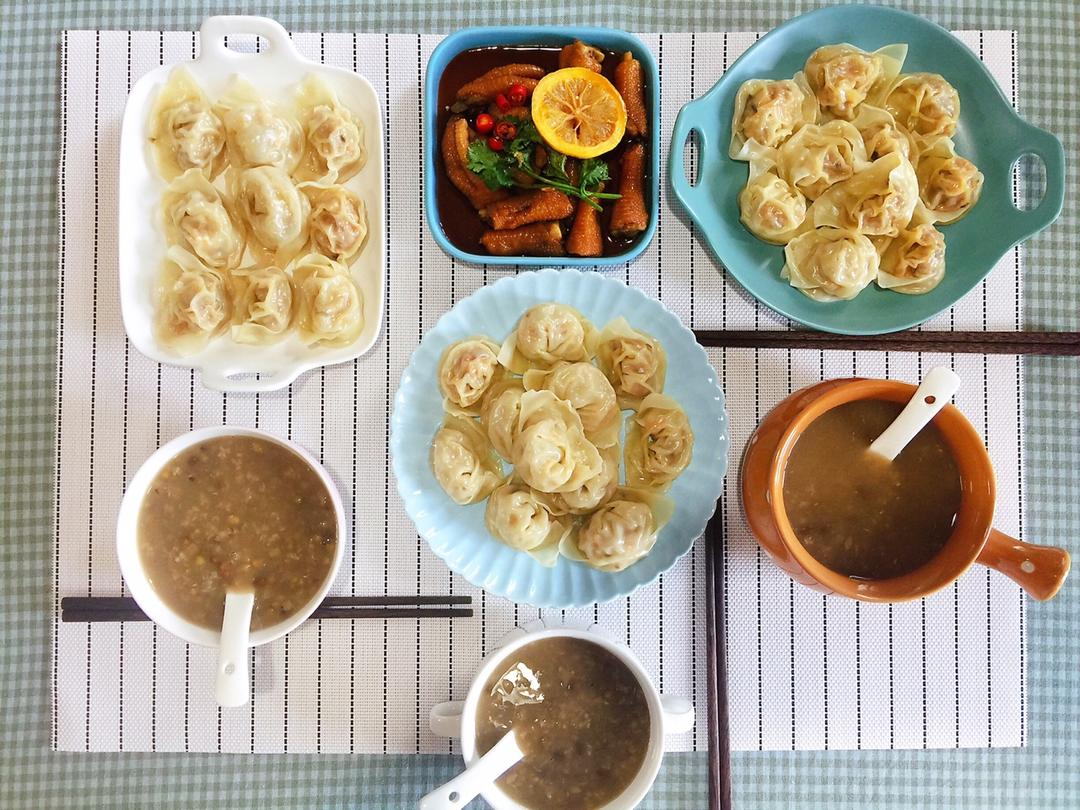 蒸扁食（馄饨）