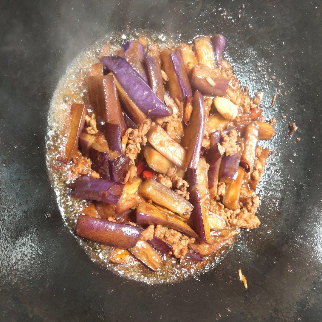 红烧茄子肉末