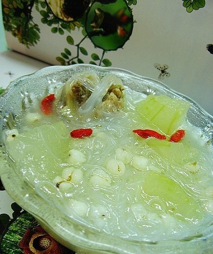 冬瓜薏苡粉丝汤的做法