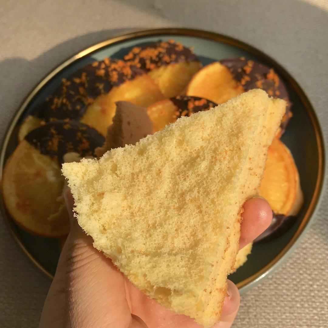 软嫩Q弹，橙香十足——香橙戚风