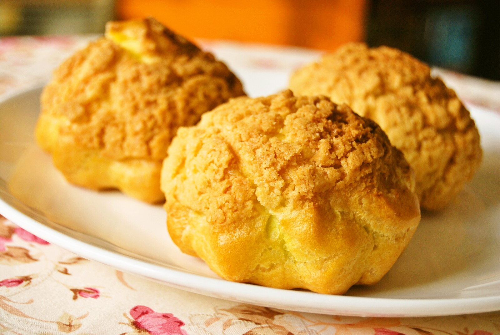 十分美味的酥皮泡芙