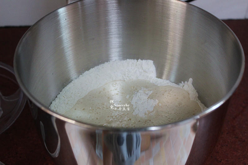 纯奶手撕吐司的做法 步骤1