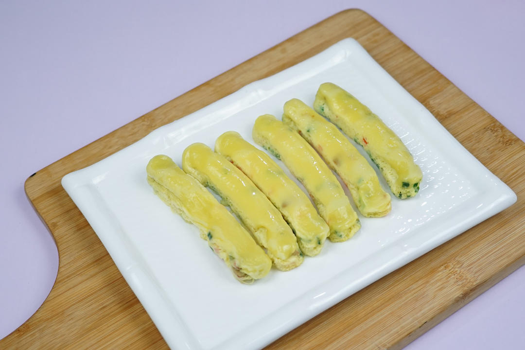 宝宝辅食-鸡蛋肠的做法