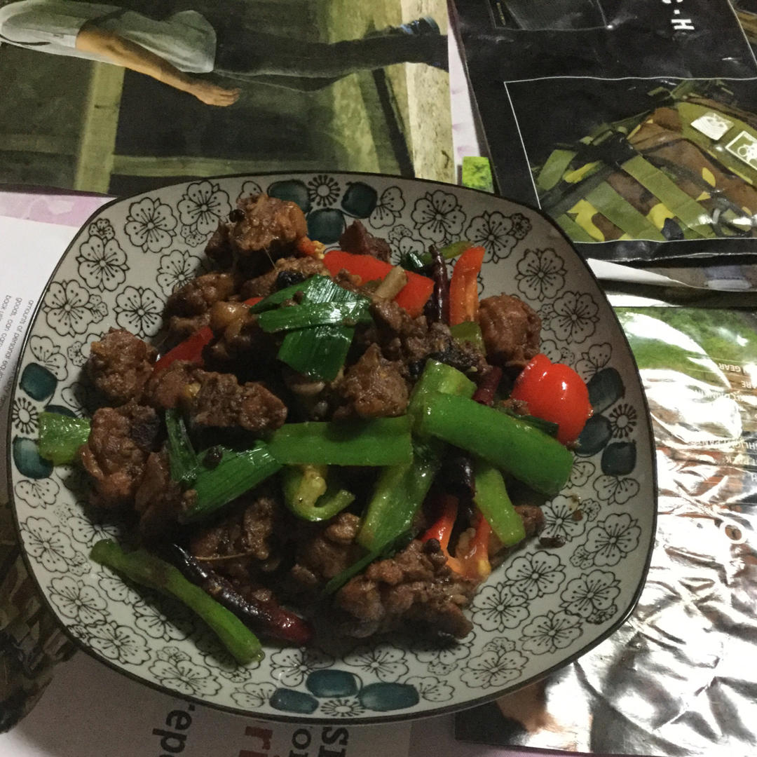 炒鸭肉