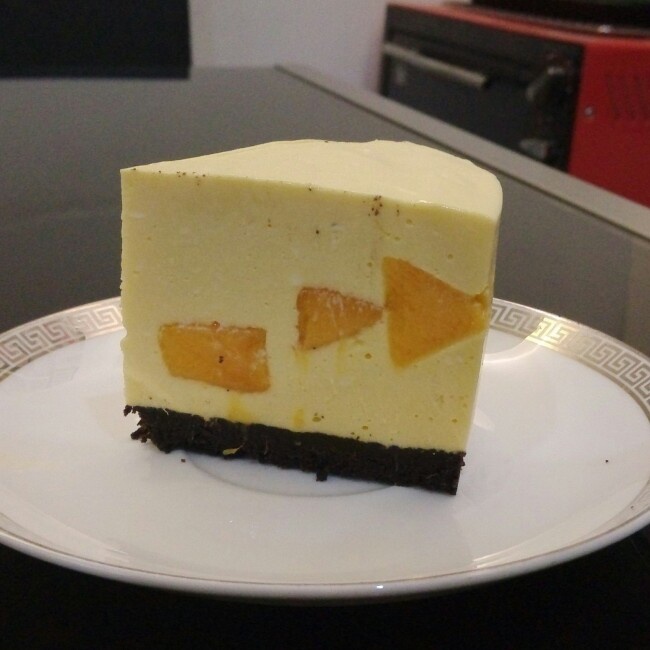 不用烤箱的芒果芝士蛋糕(详细版)