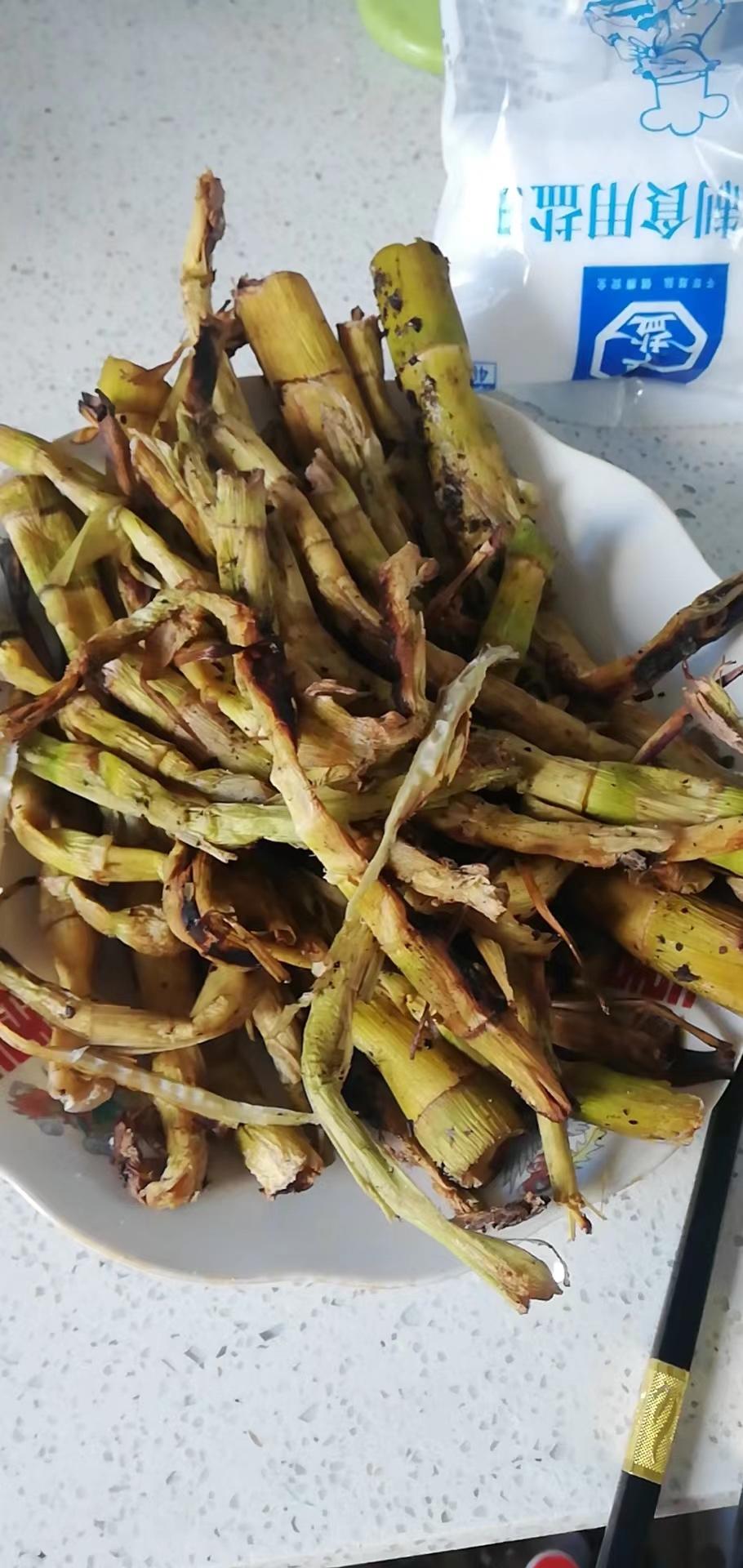 盐腌（炒）笋干的做法