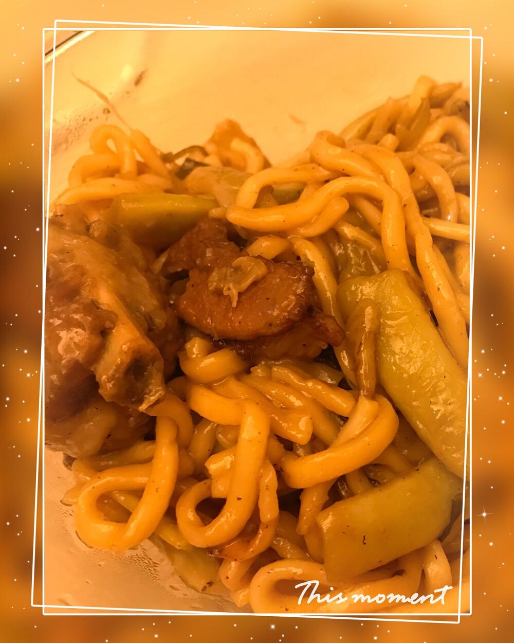 豆角焖面