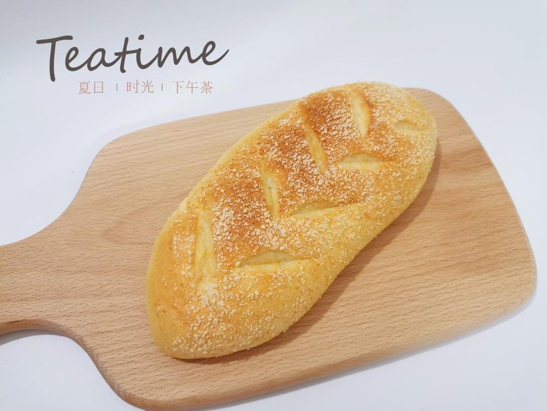 黄金芝士熏鸡面包【汤种法】