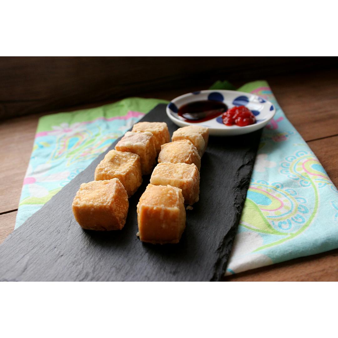 陆陆的后厨房做的金黄脆豆腐