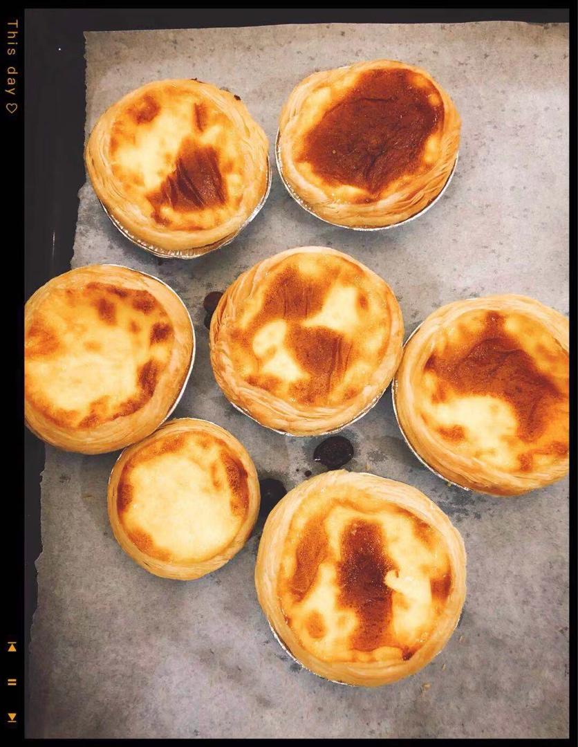 教你做和KFC一样超级好吃的【葡式蛋挞】，吃了根本就停不下来吖