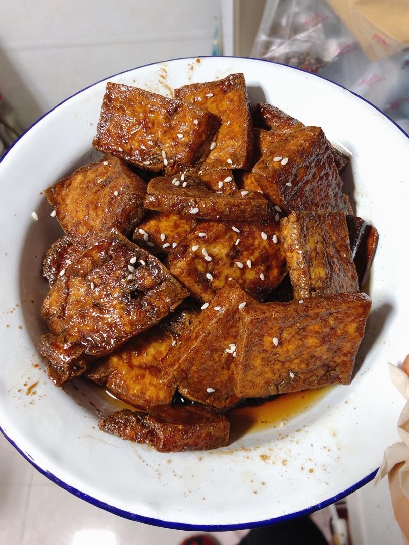 蜜汁豆干