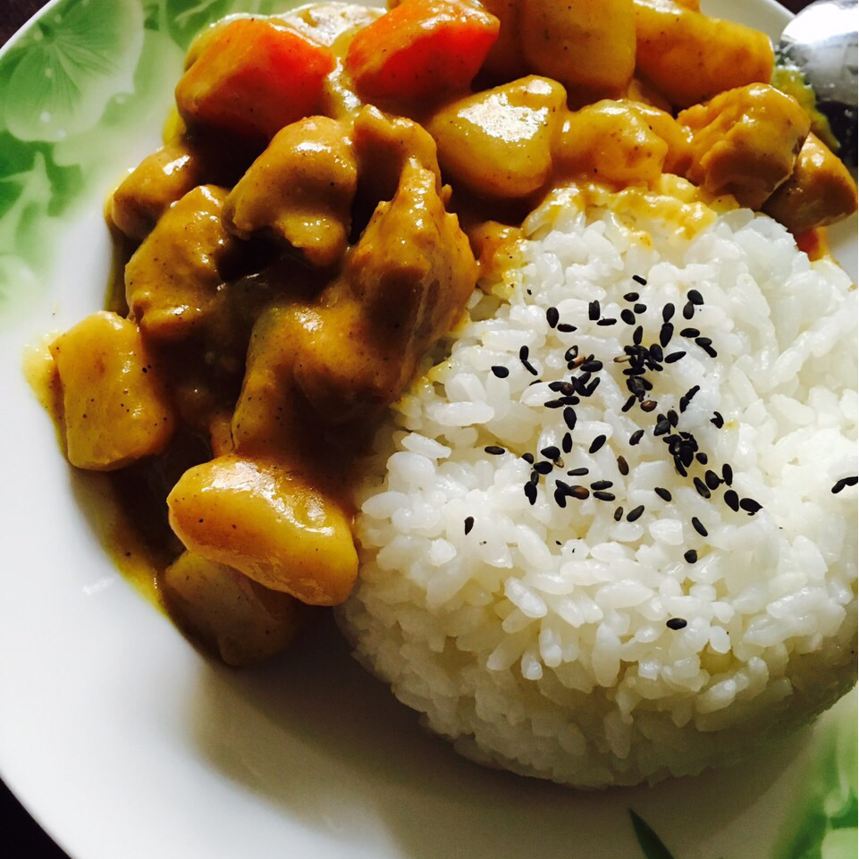 咖喱鸡饭
