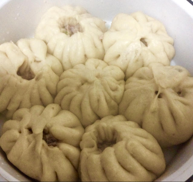 手工包子（肚脐包）