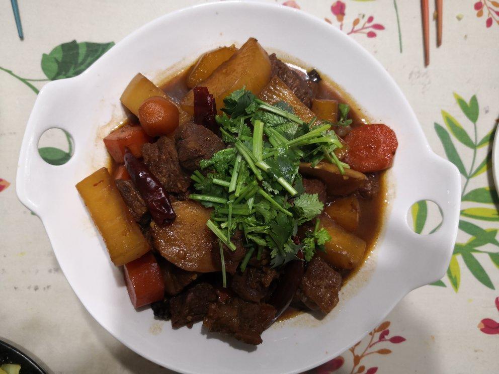 懒人红烧土豆牛肉(电压力煲版)