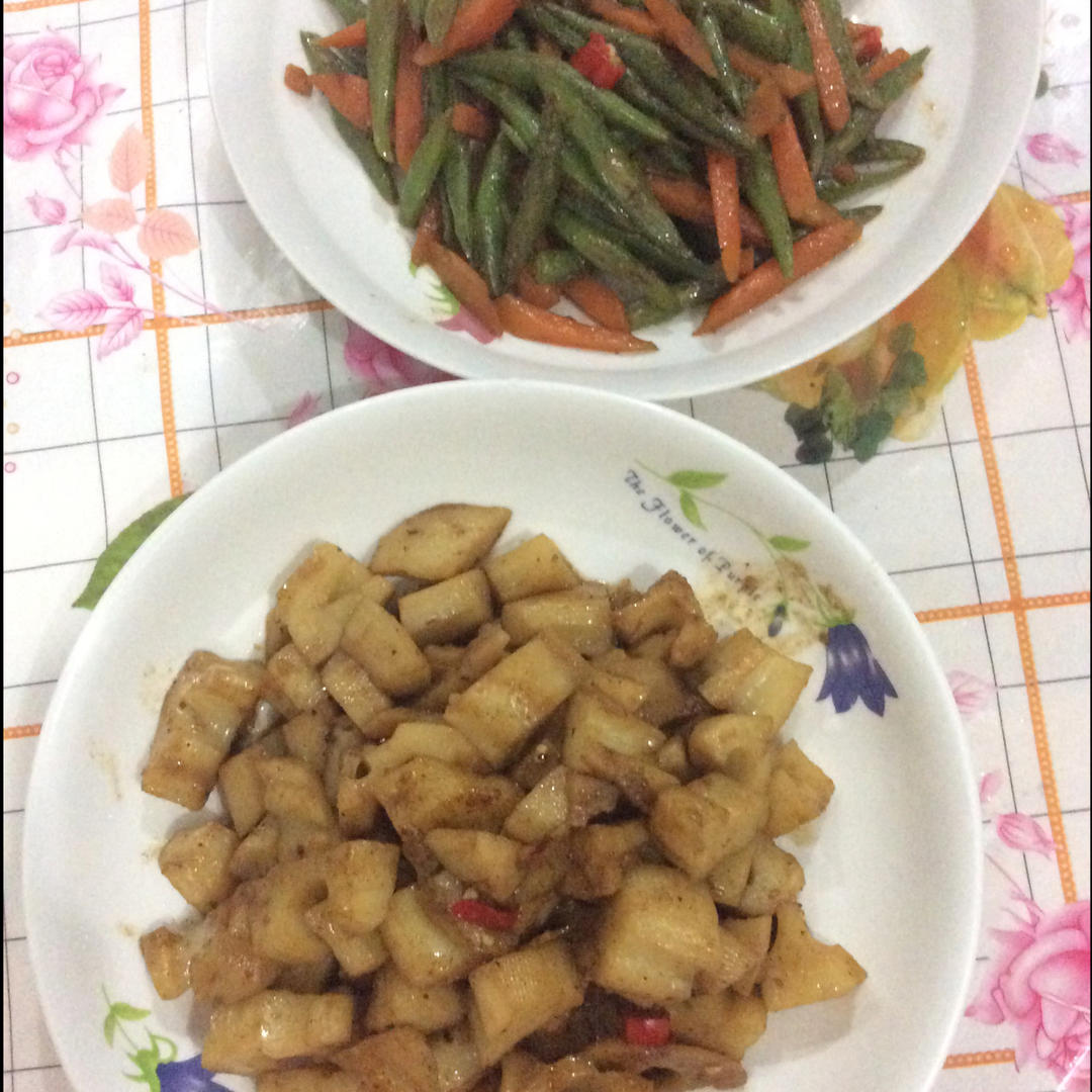 辣炒藕丁