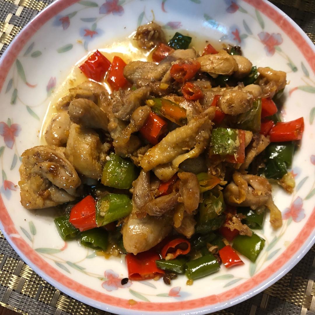 尖椒鸡腿