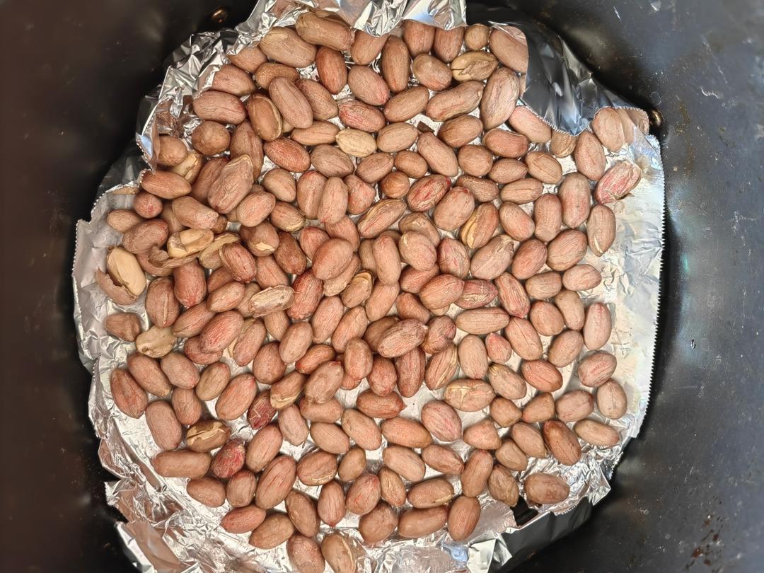 空气炸锅版五香花生米