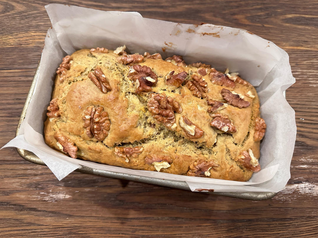【不能更简单的香蕉面包（蛋糕）Banana Bread】
