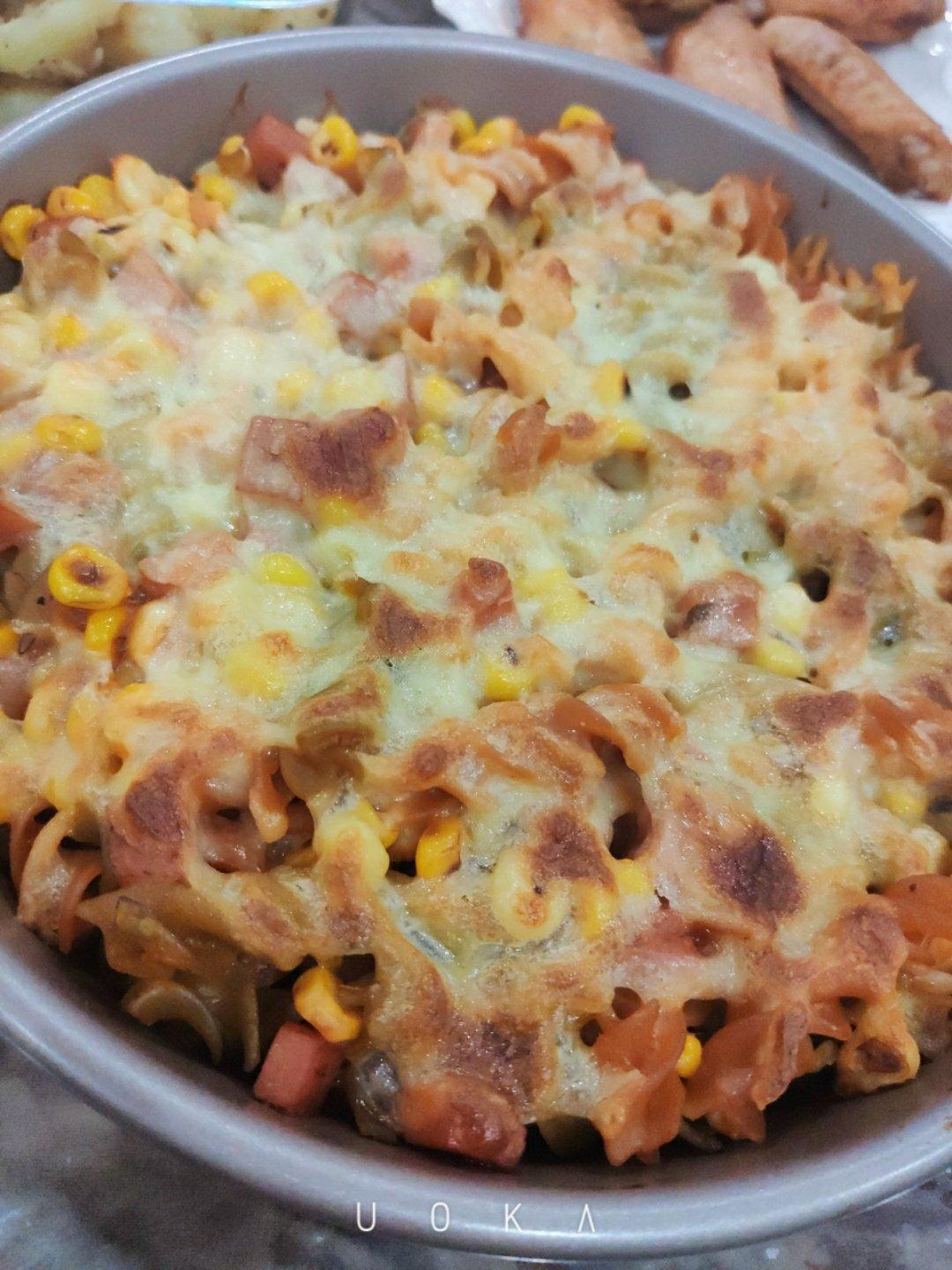 好吃简单的西餐--芝士焗意面