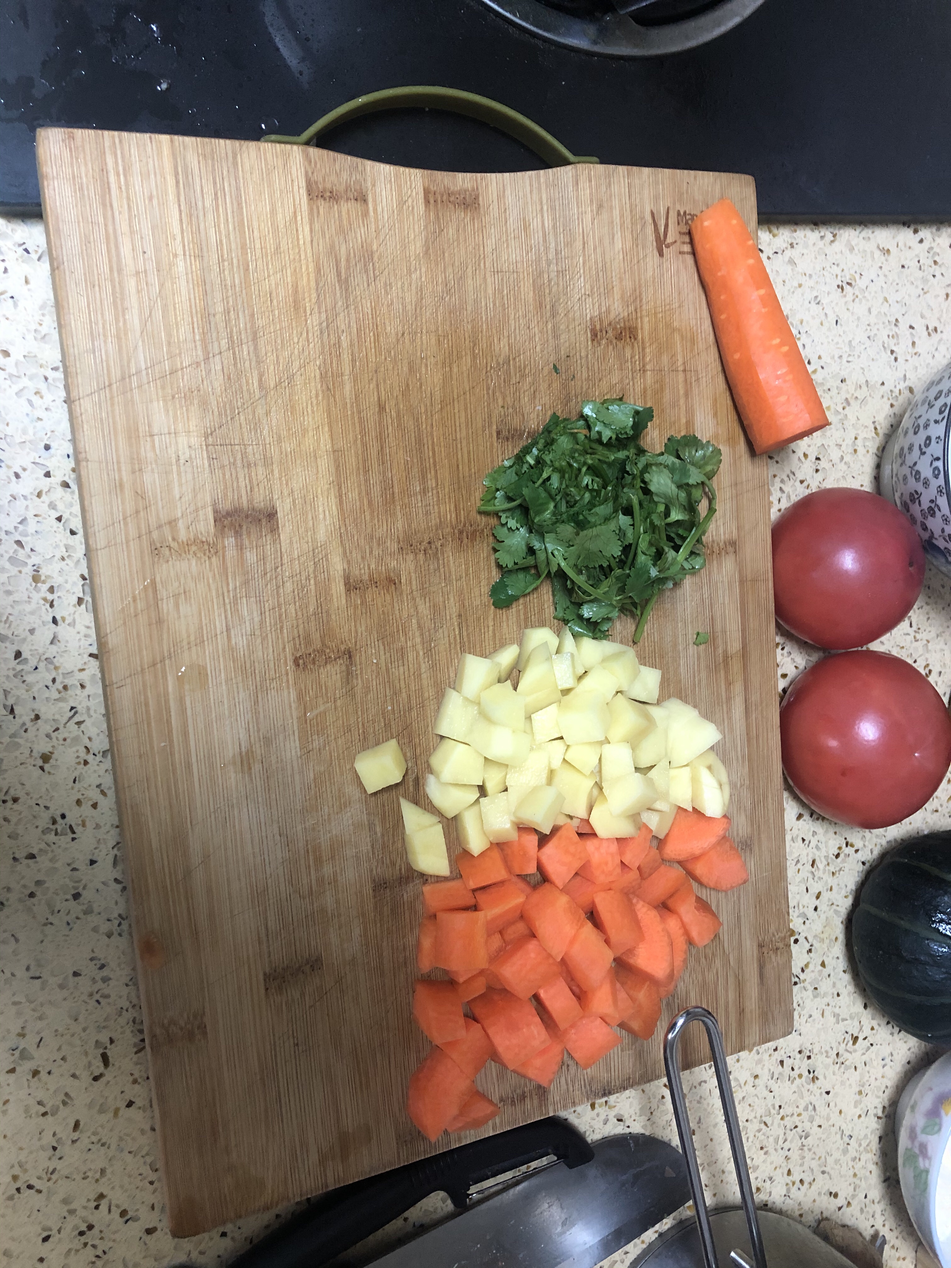 胡萝卜土豆牛腩汤的做法 步骤2