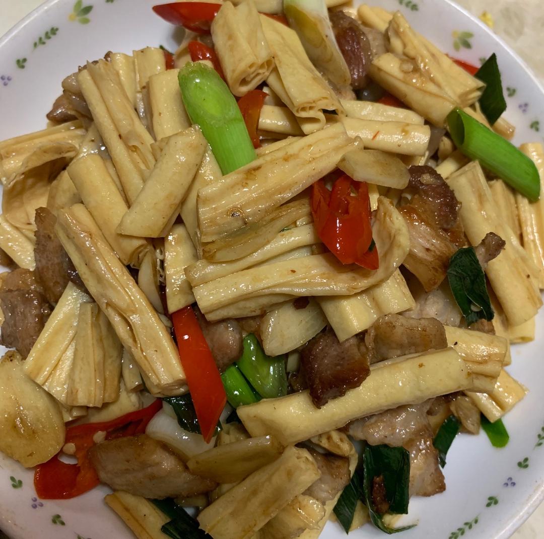 腐竹炒肉「快手菜」