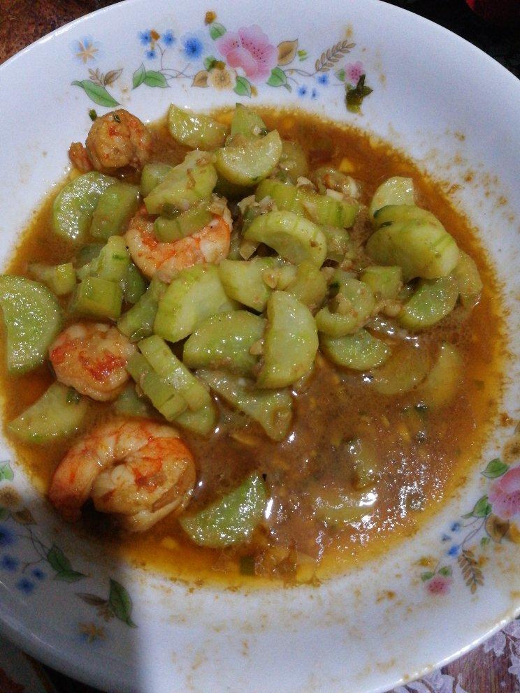 虾仁炒青瓜