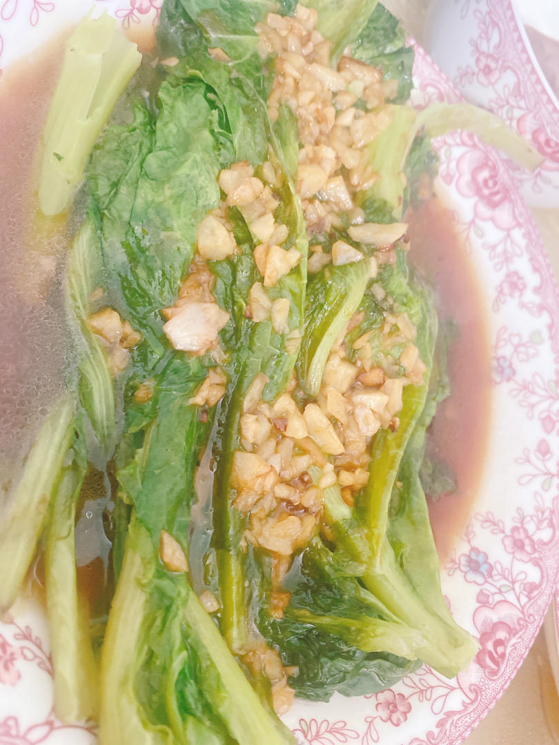 5分钟上桌的蚝油生菜