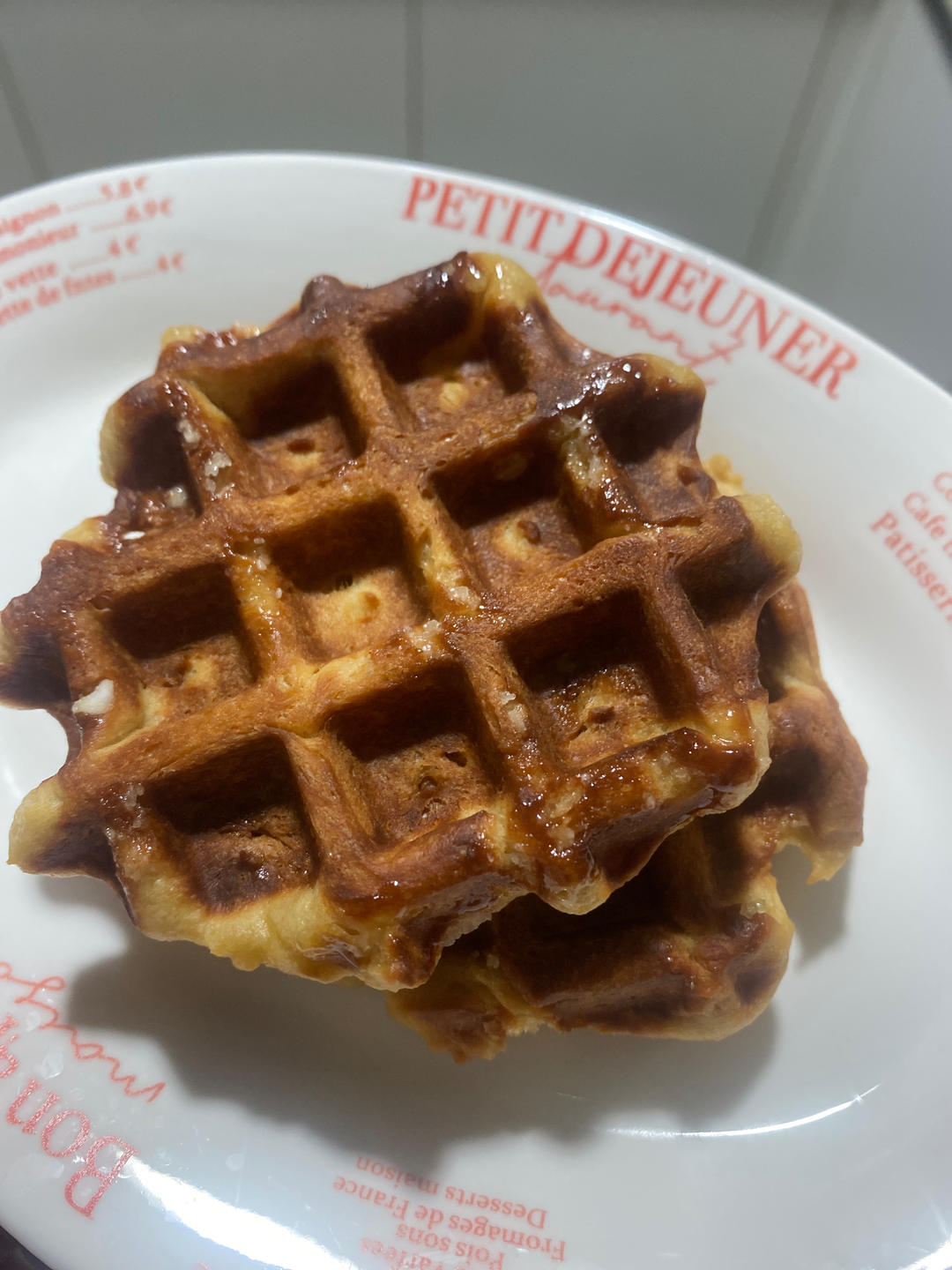 比利时椰香华夫饼