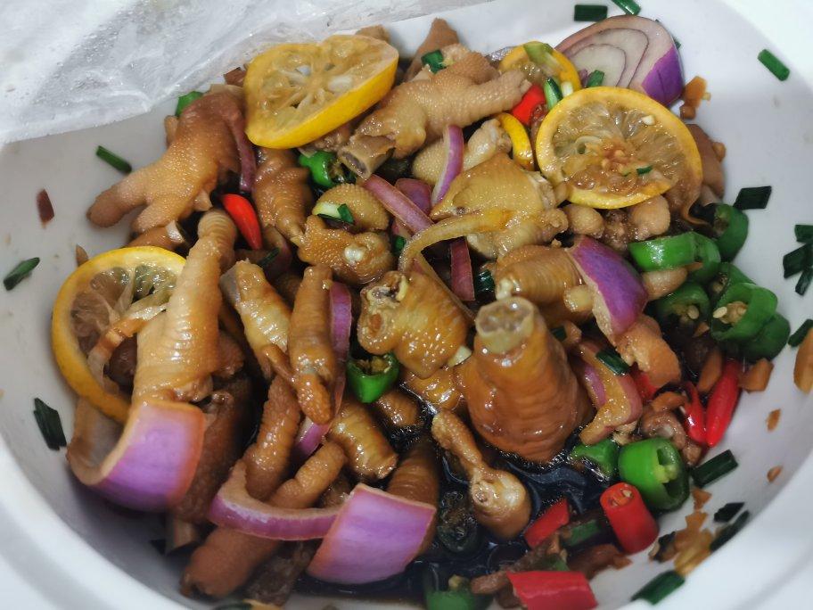 【柠檬酸辣鸡爪】自制超级无敌美味的网红鸡爪