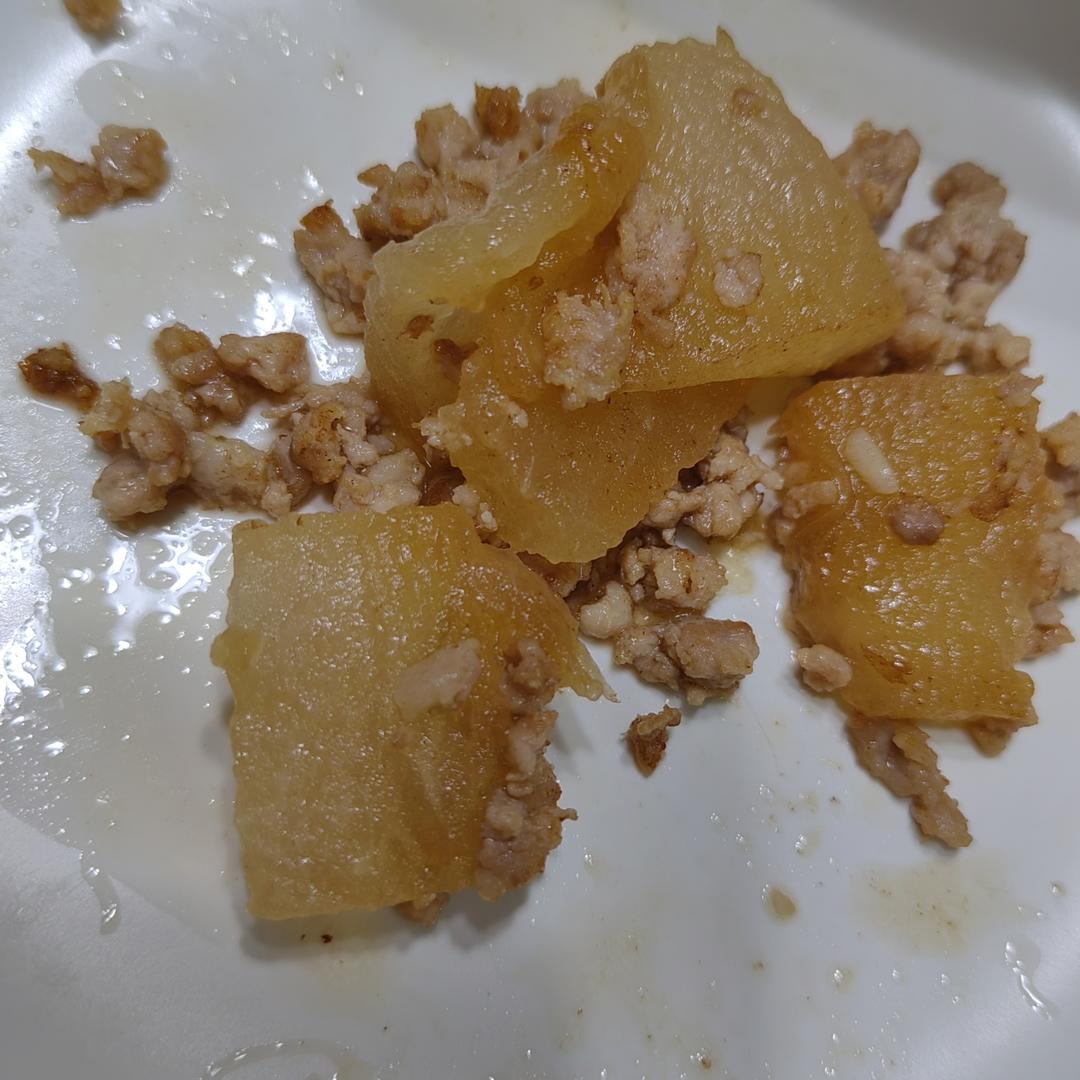 肉末炒冬瓜(超下饭)