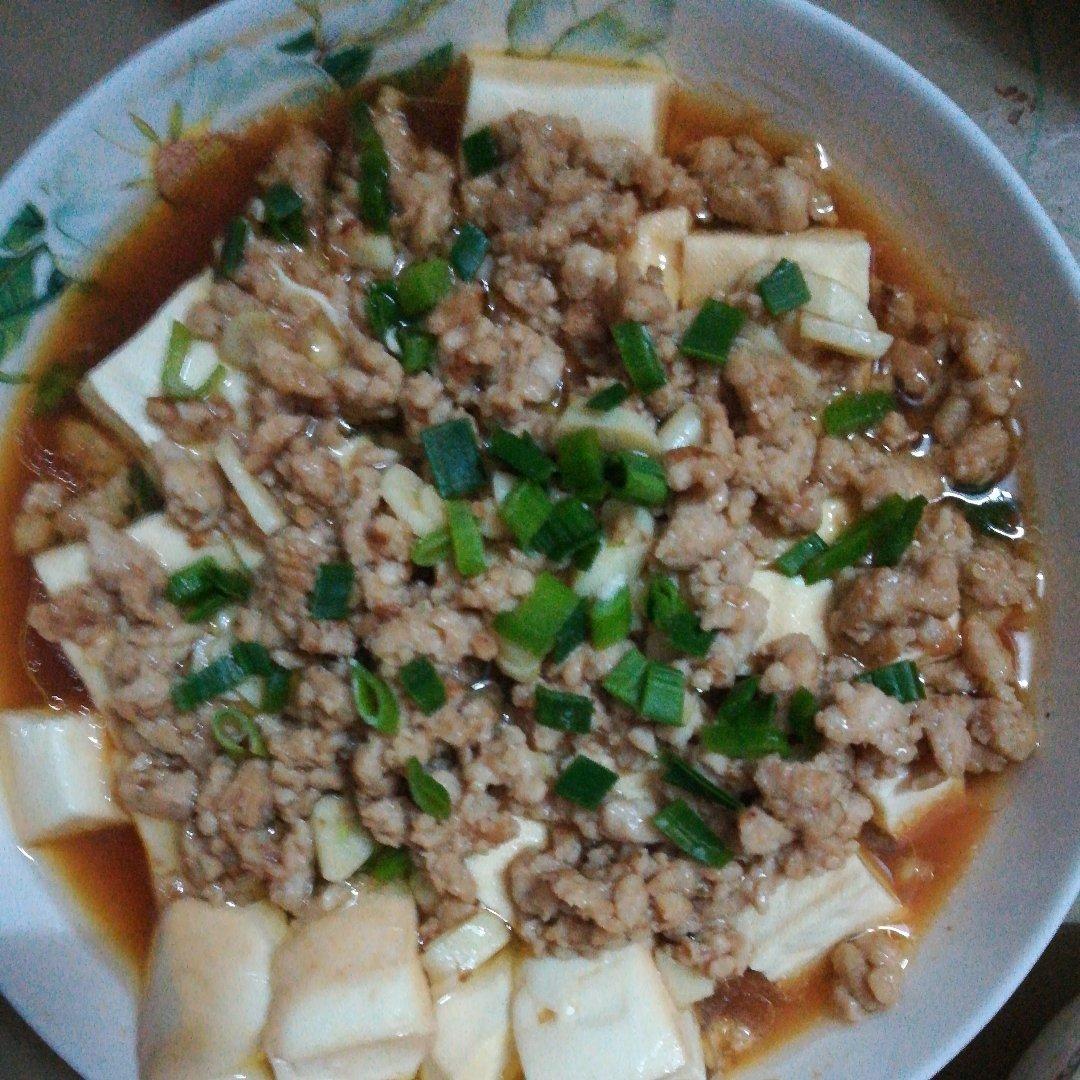 肉末蒸豆腐