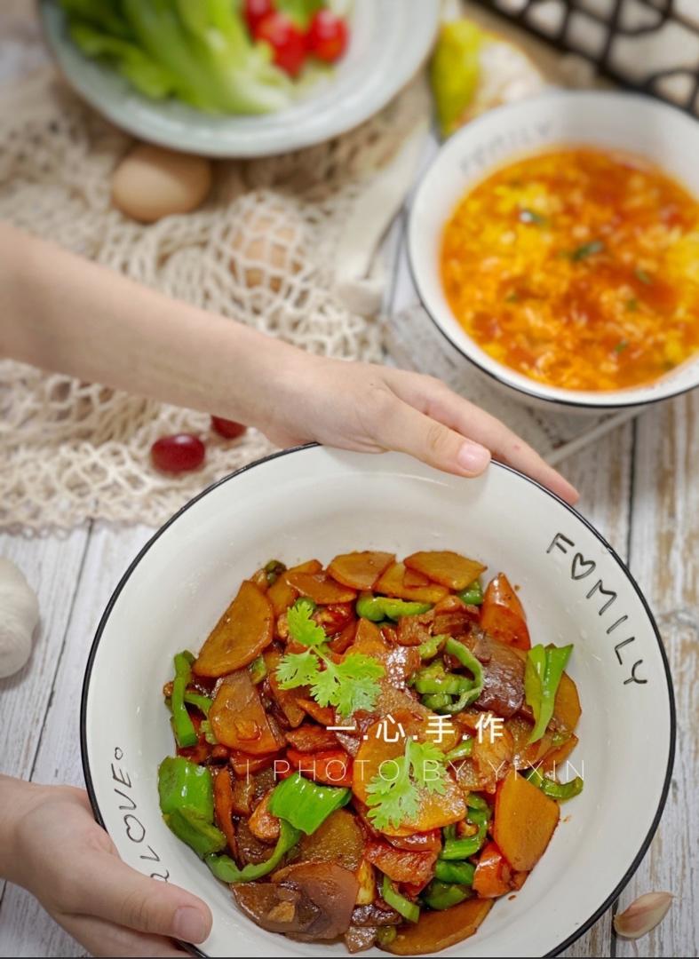 家常炒土豆片