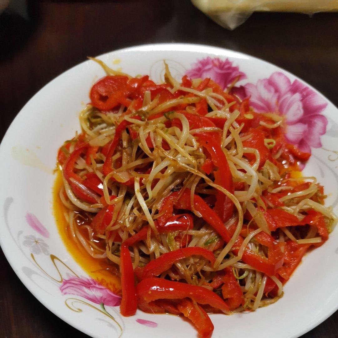清炒豆芽菜