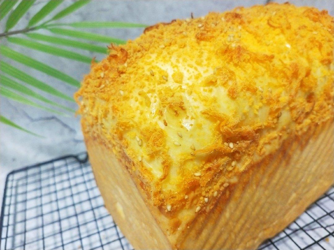 香葱肉松手撕吐司